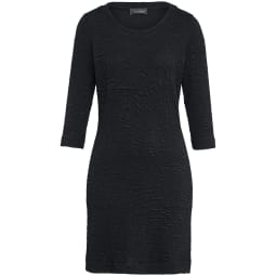 Jersey-Kleid 3/4-Arm Looxent schwarz