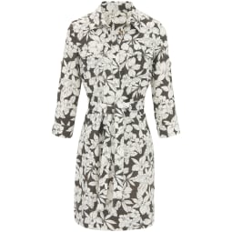 Kleid aus 100% Leinen Peter Hahn mehrfarbig