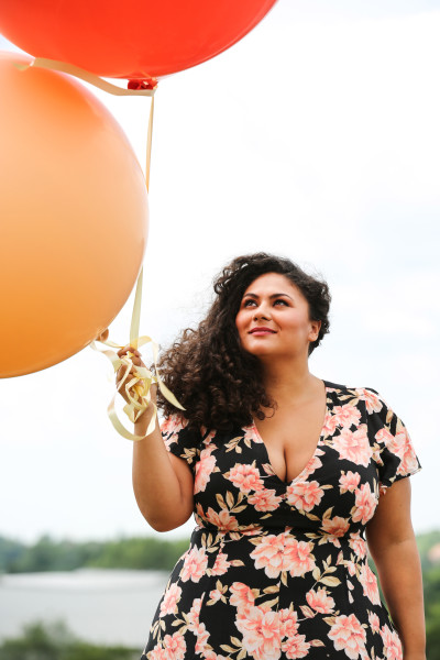 Dominique beim Wundercurves Shooting