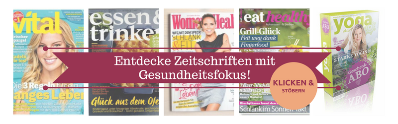 Wundercurves Gesundheitszeitschriften entdecken