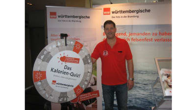 wir auf der Messe