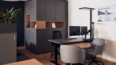 Innenansicht Büro