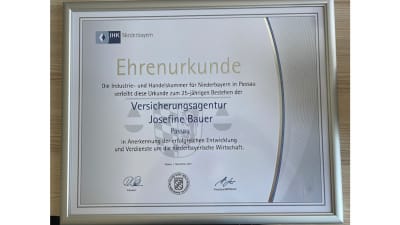 IHK Urkunde