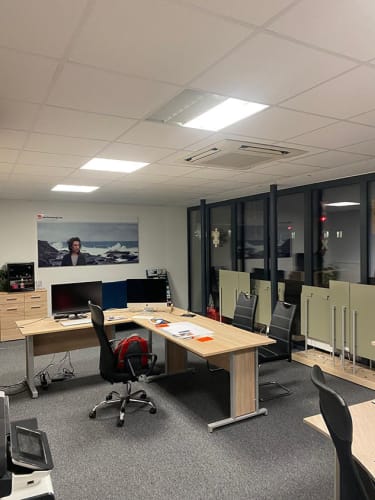 Agentur-Arbeitsplatz