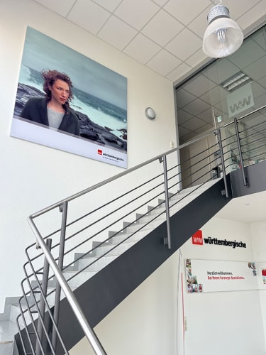 Treppenaufgang