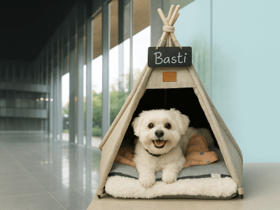 Bürohund Basti