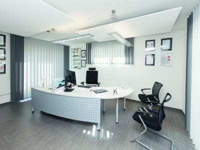 Innenansicht Büro