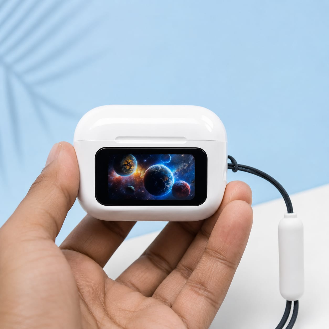 A9 Pro ANC ENC Wireless Earbuds with Smart Touch Display | AuthenticBazarShop - 3