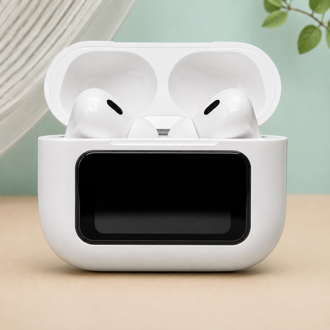 A9 Pro ANC ENC Wireless Earbuds with Smart Touch Display | AuthenticBazarShop - 5