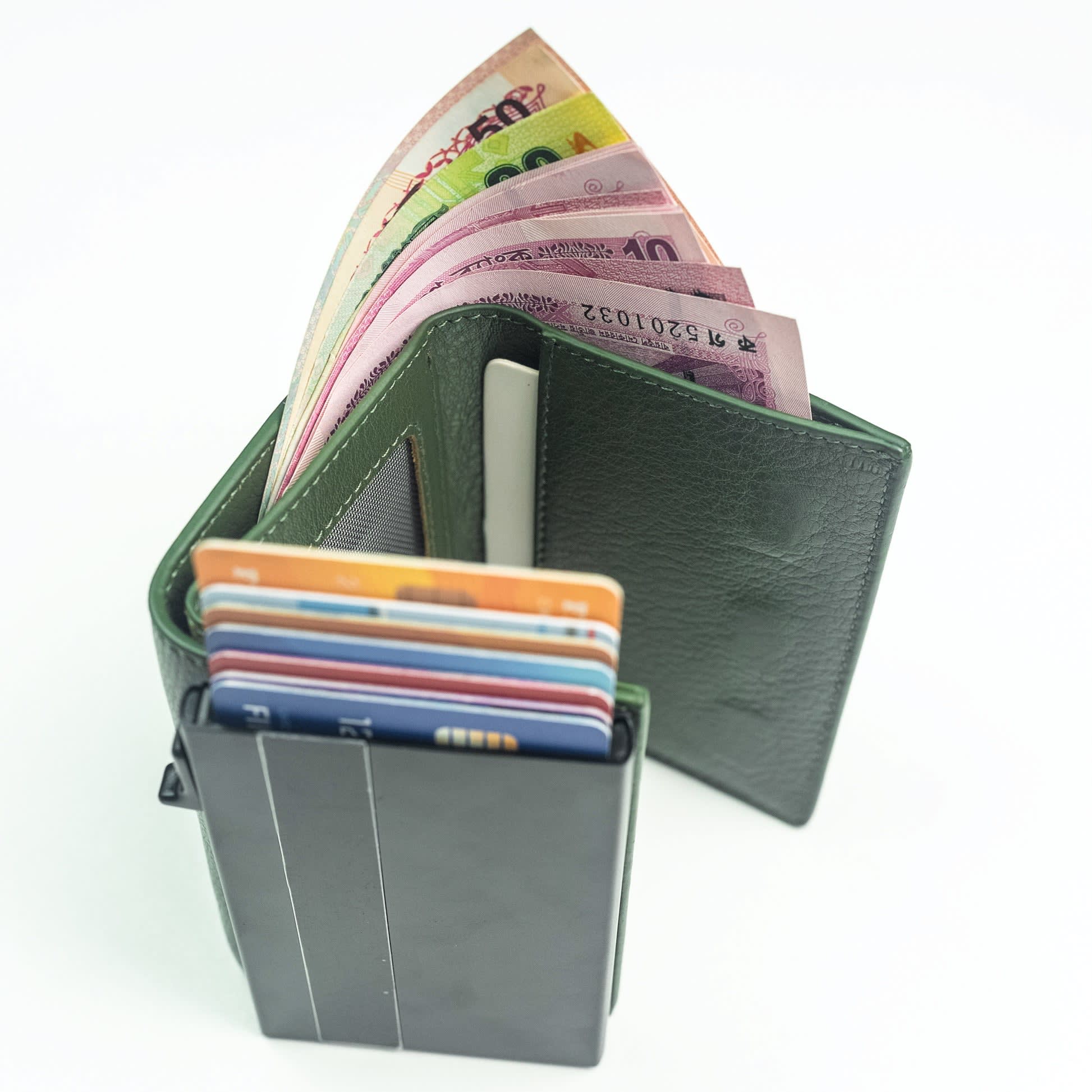 FlexCard Pro with 100% Genuine Leather wallet - 5