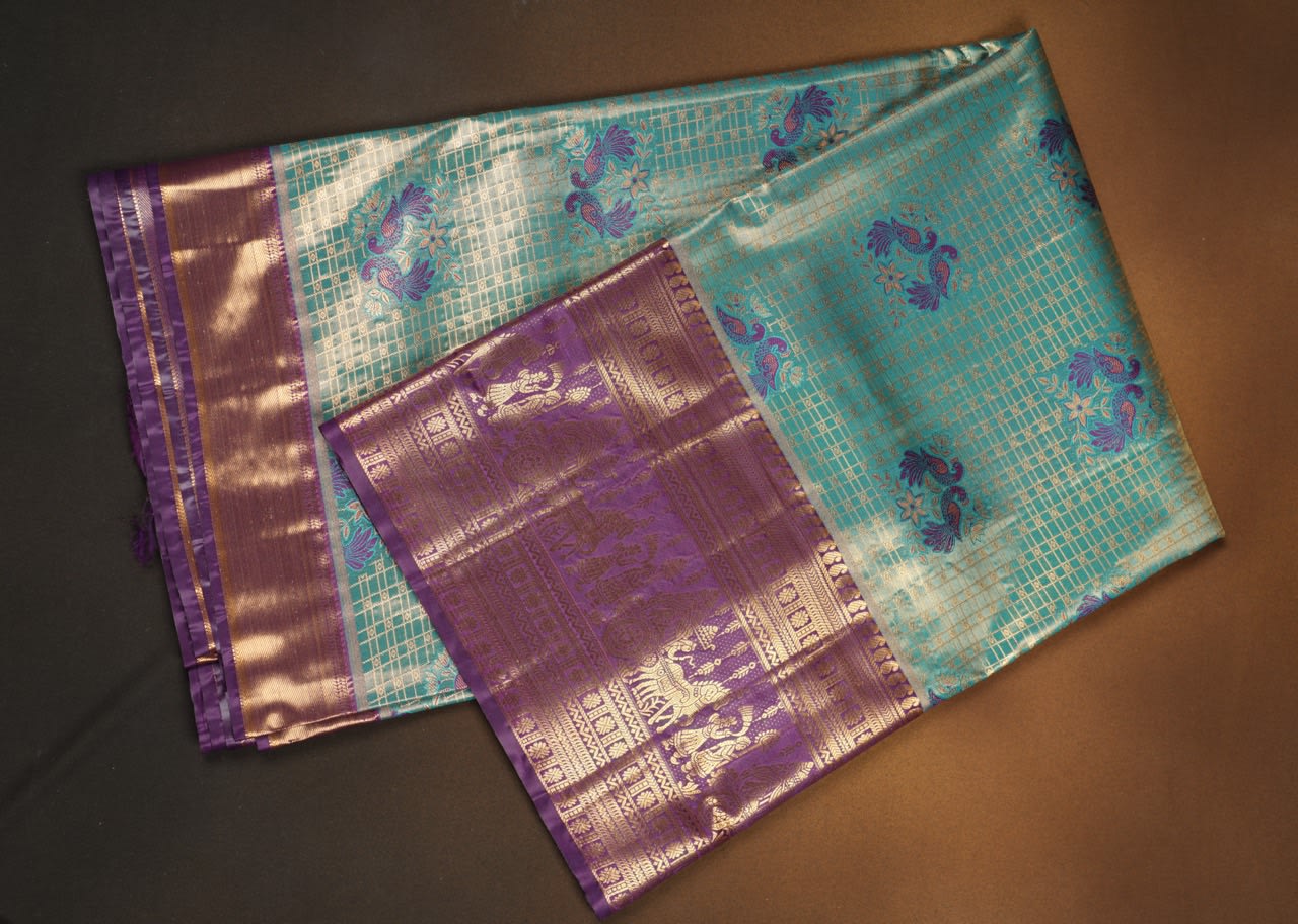 Mixed Pattu Sarees