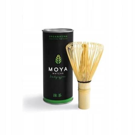 Green Tea Matcha Daily Organic 30g + Chasen Set Moya Matcha (2)