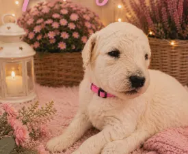 Pink - Grosspudel Angebotener Welpe