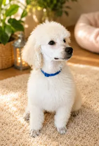 Poodle Standard - Kék
