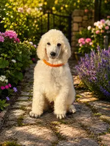 Poodle Standard - Narancs 