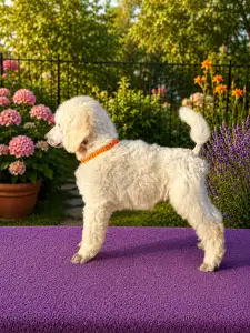 Poodle Standard - Narancs 