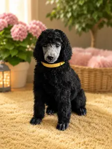 Poodle Standard - Sárga