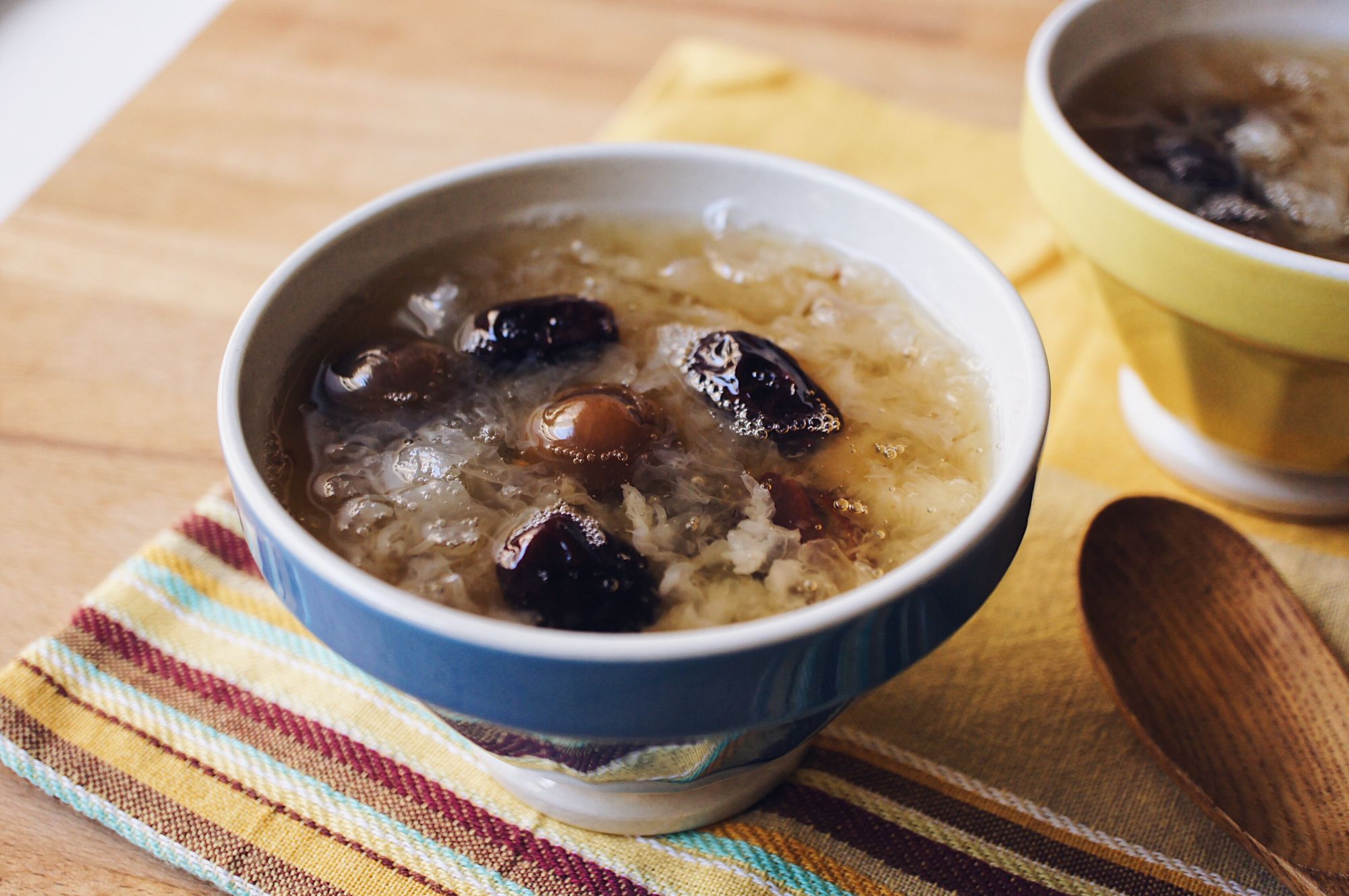 薑汁桂圓銀耳湯