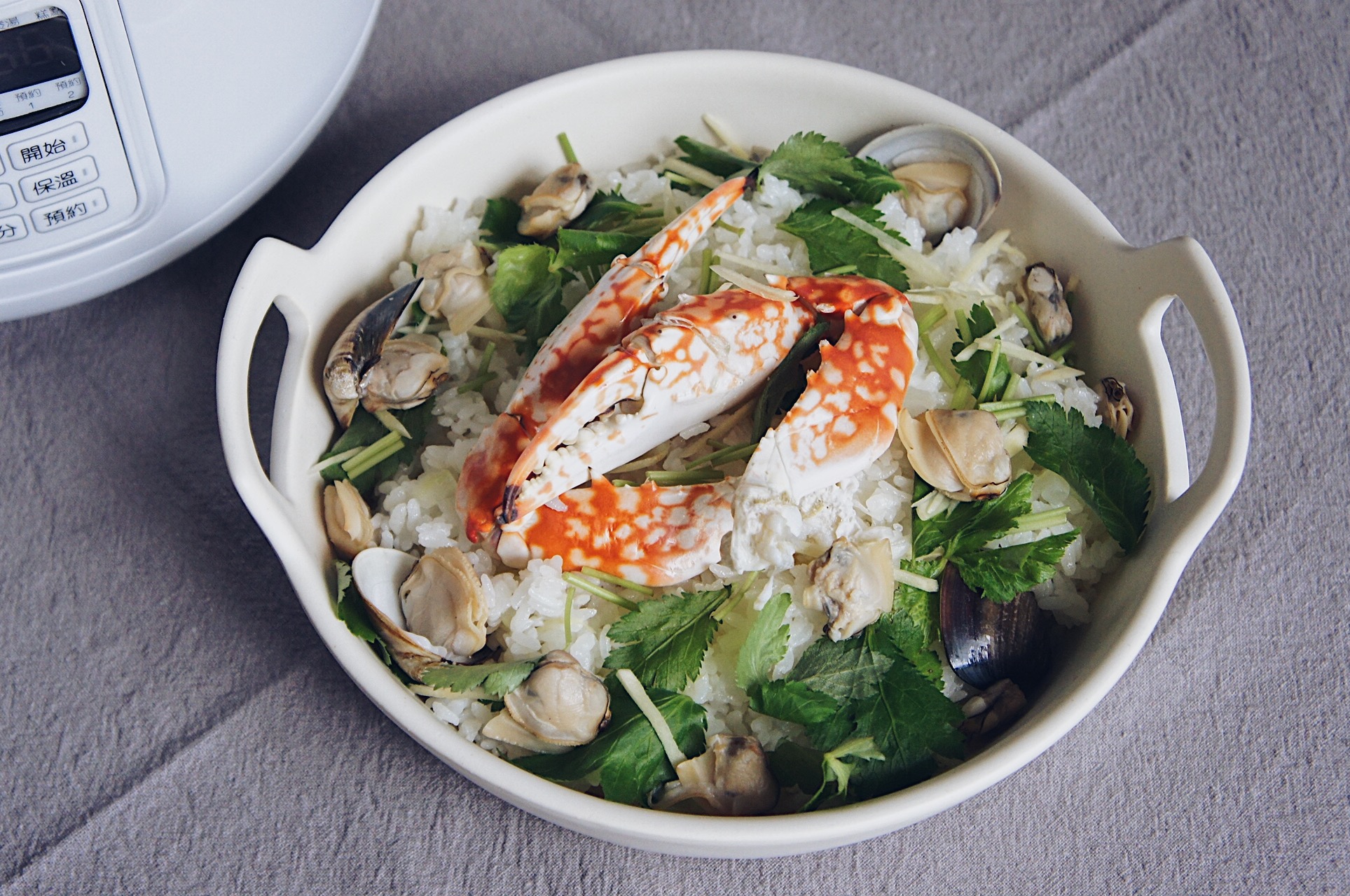 秋之味｜冬瓜蛤蠣蟹肉炊飯