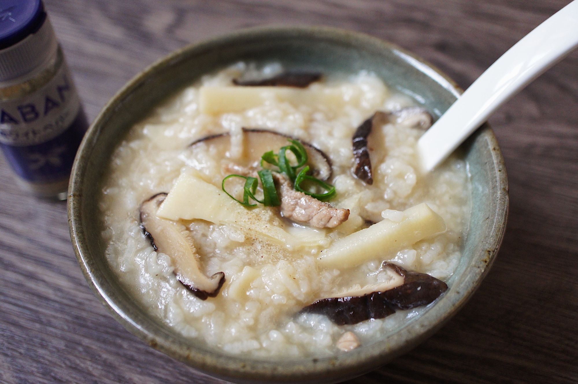 竹筍香菇肉粥