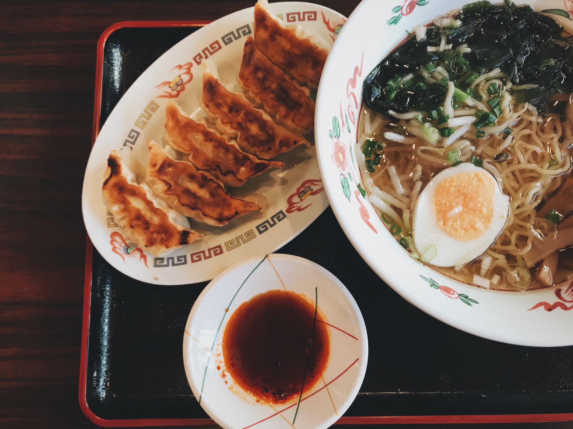 宇都宮餃子館｜湯葉餃子早餐