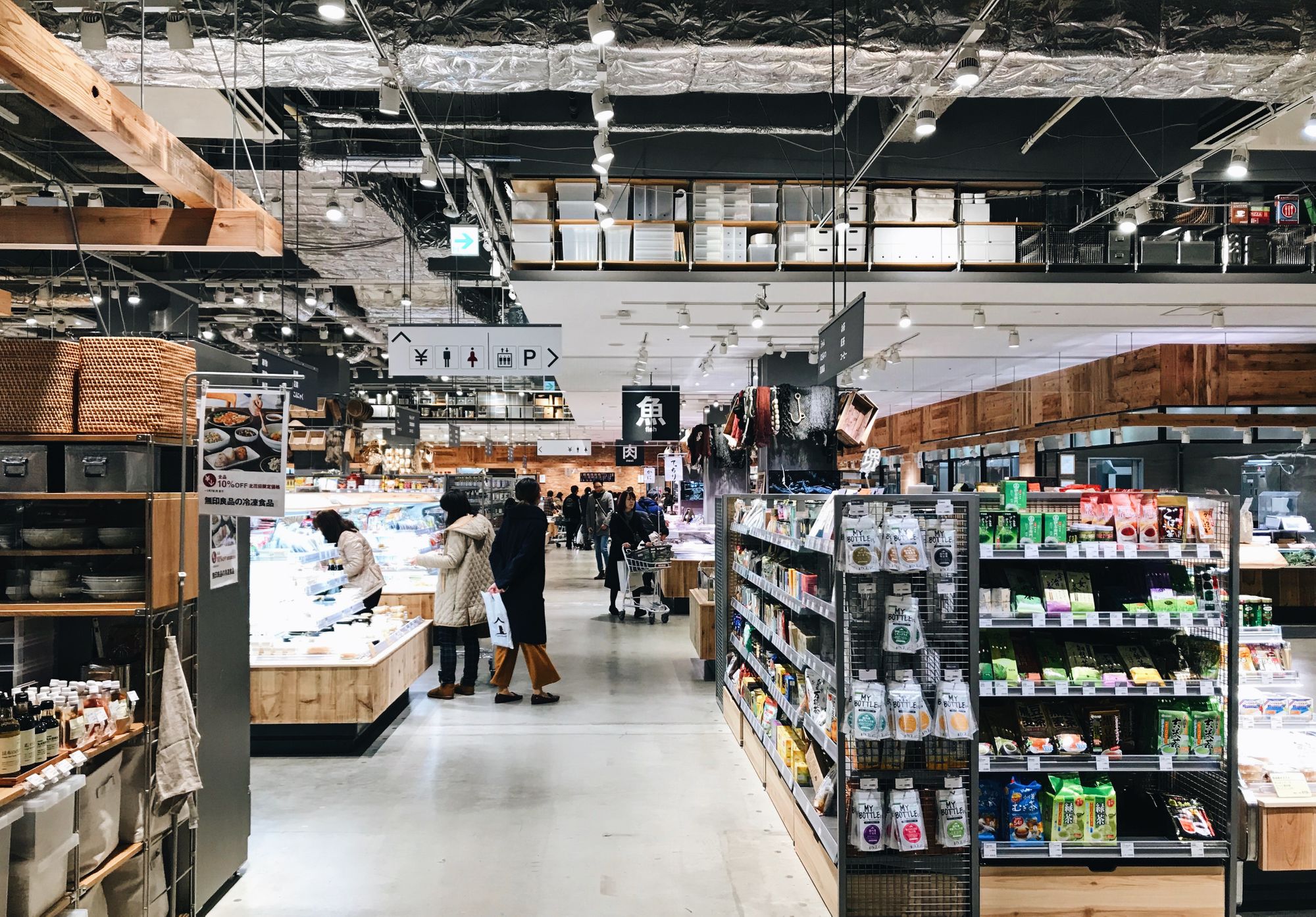 大阪堺市｜MUJI全球第一間食品生鮮超市與熟成肉又三郎