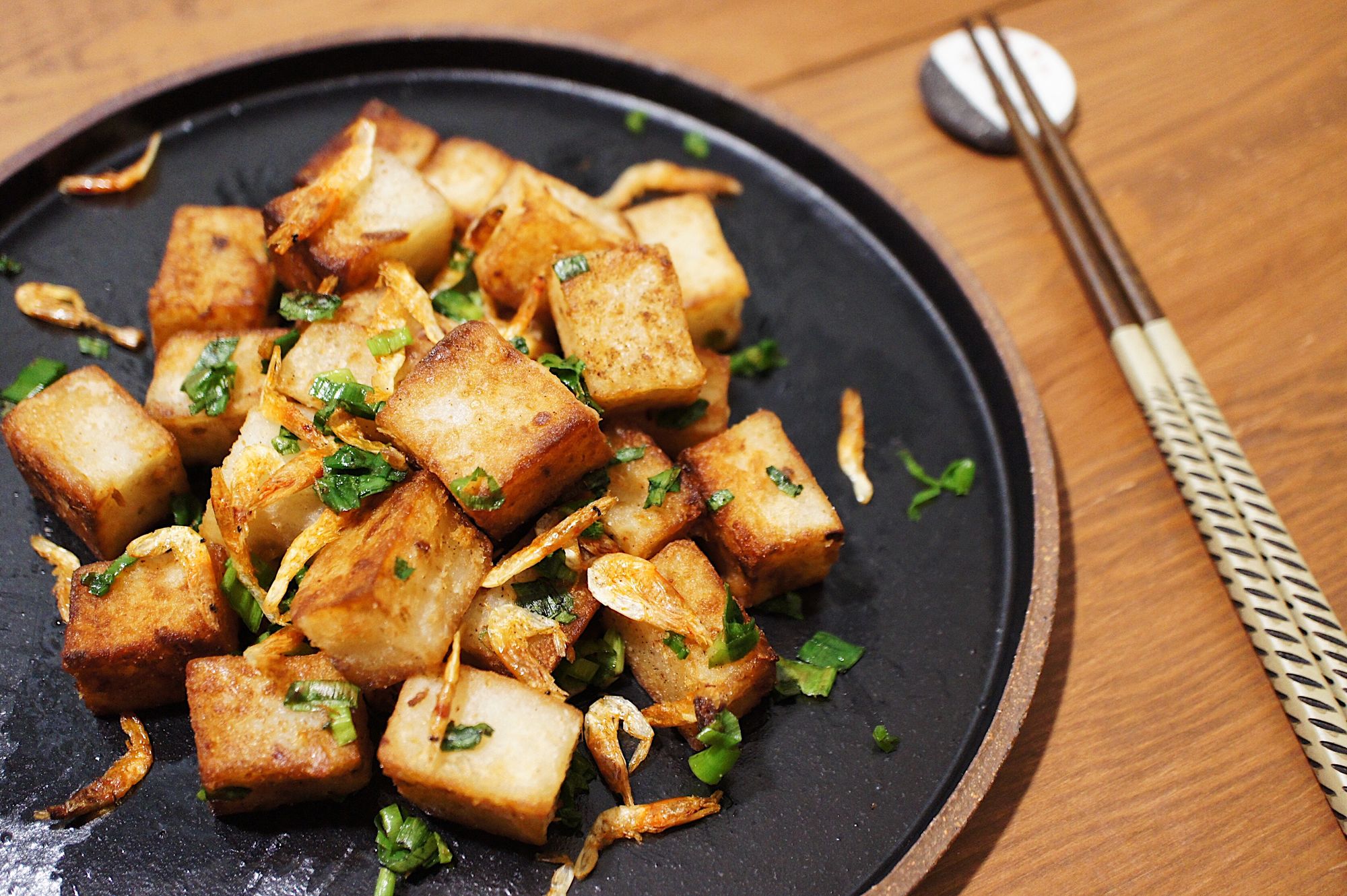 櫻花蝦炒蘿蔔糕