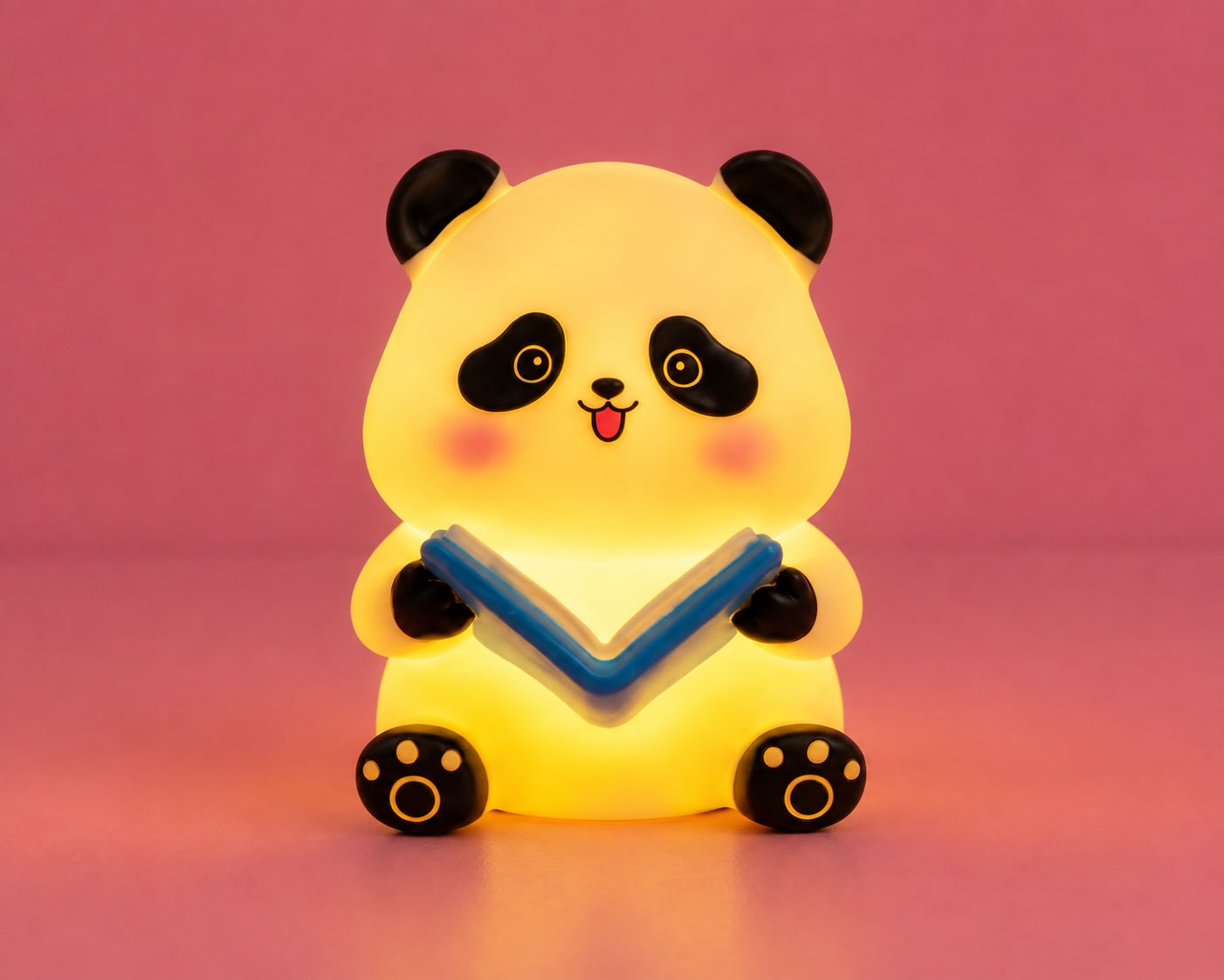 Panda With Book Design 