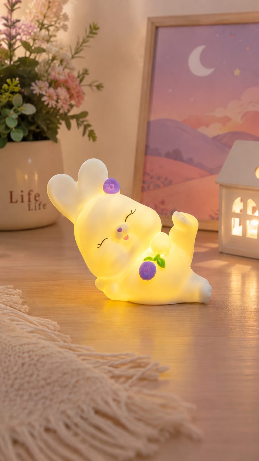 Mini Bunny Lavender Rabbit