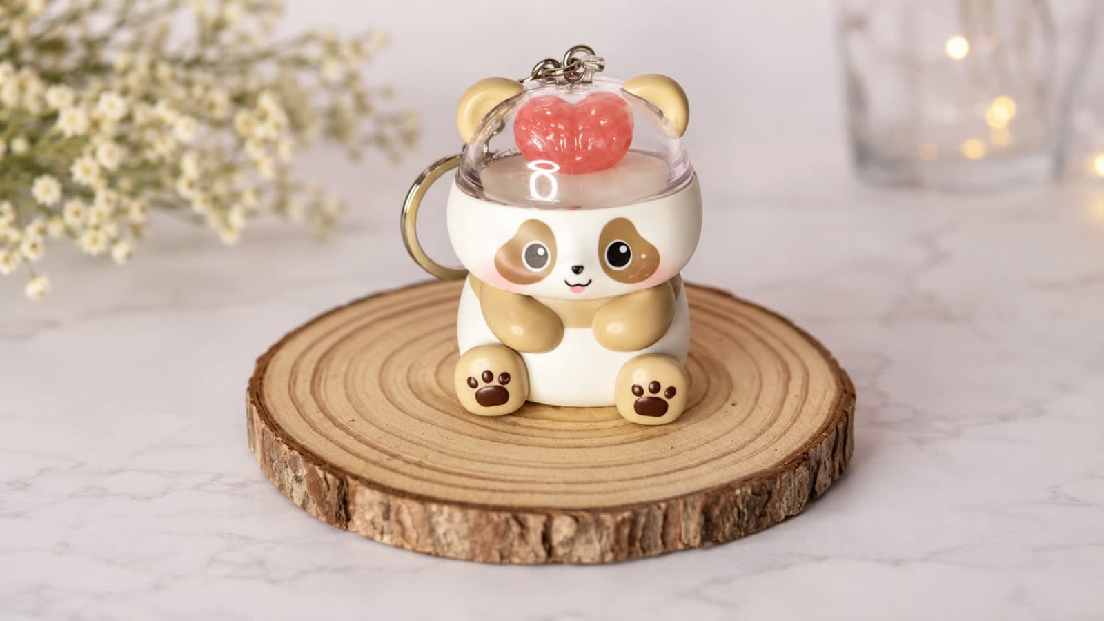 Panda Love — Cream & Brown