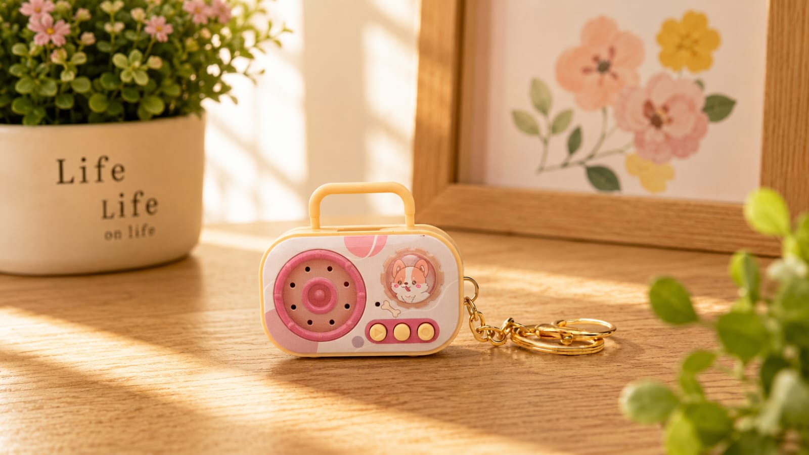 Tape Recorder Keychain thumbnail 2