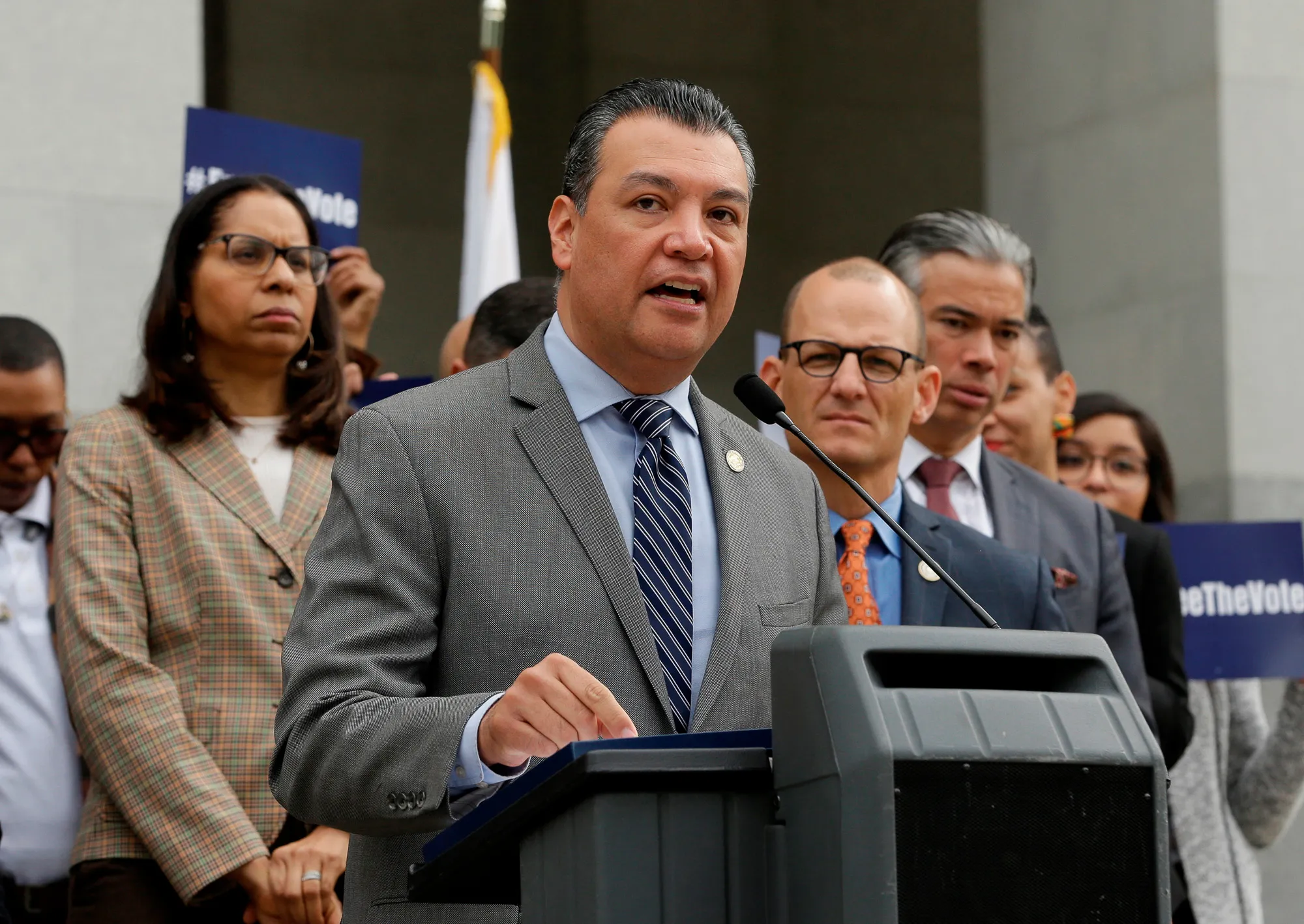 US Senator Alex Padilla