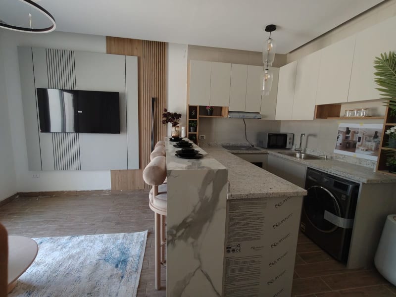 Mazareen Chalets (Model D) - Doors and Furnishing