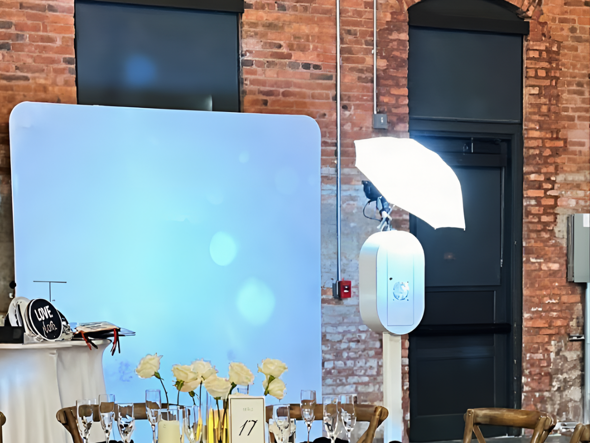 Pic A Pic Photo Booth setup at a Tampa Bay event venue