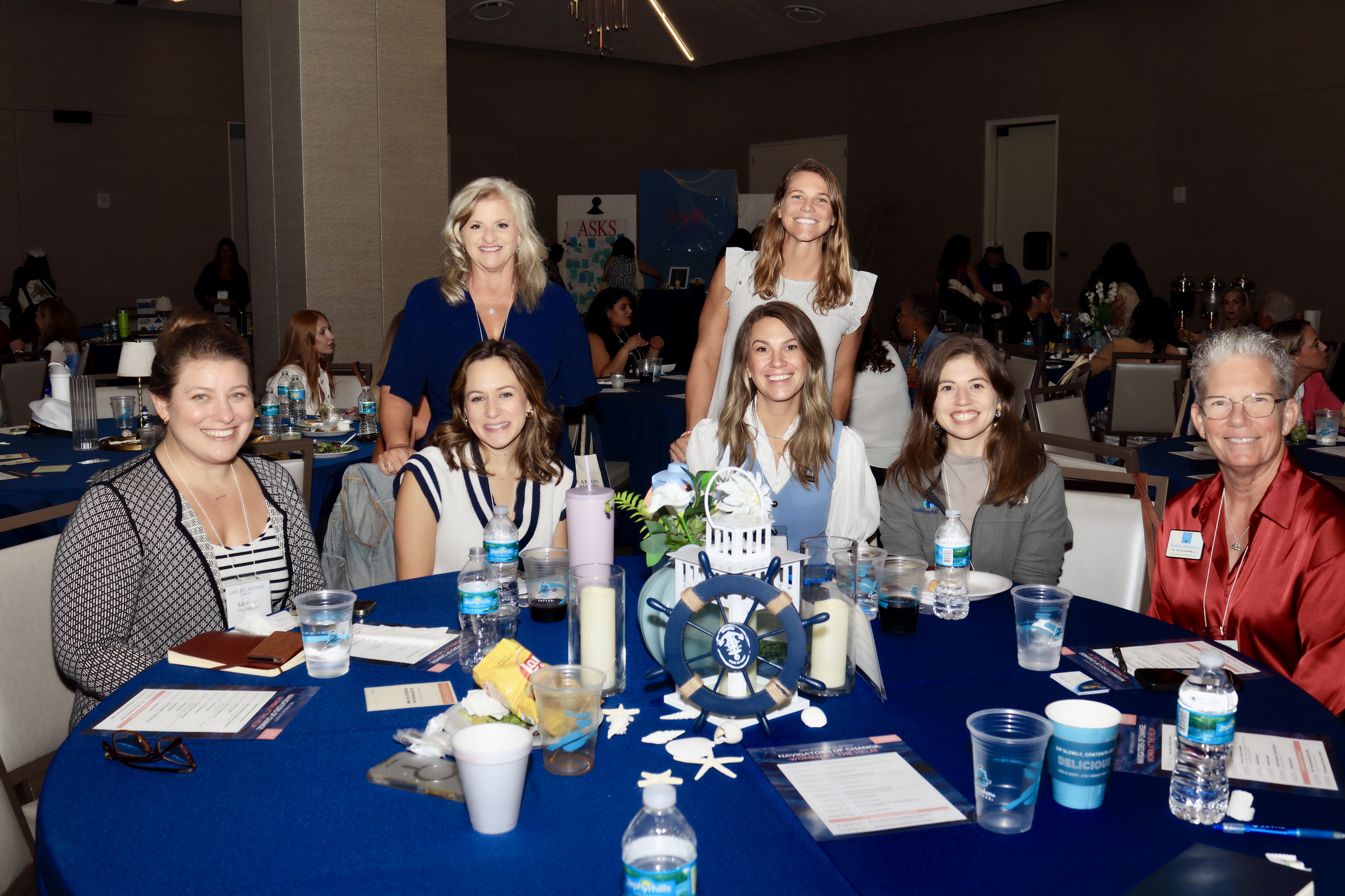 Attendees at a Tampa Bay women's leadership conference where Pic A Pic Photo Booth ran the activation