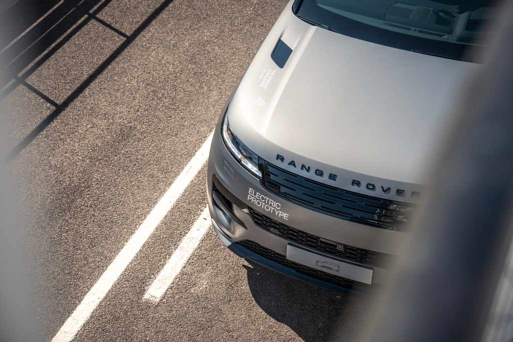 Range Rover Sport Electric performance testing