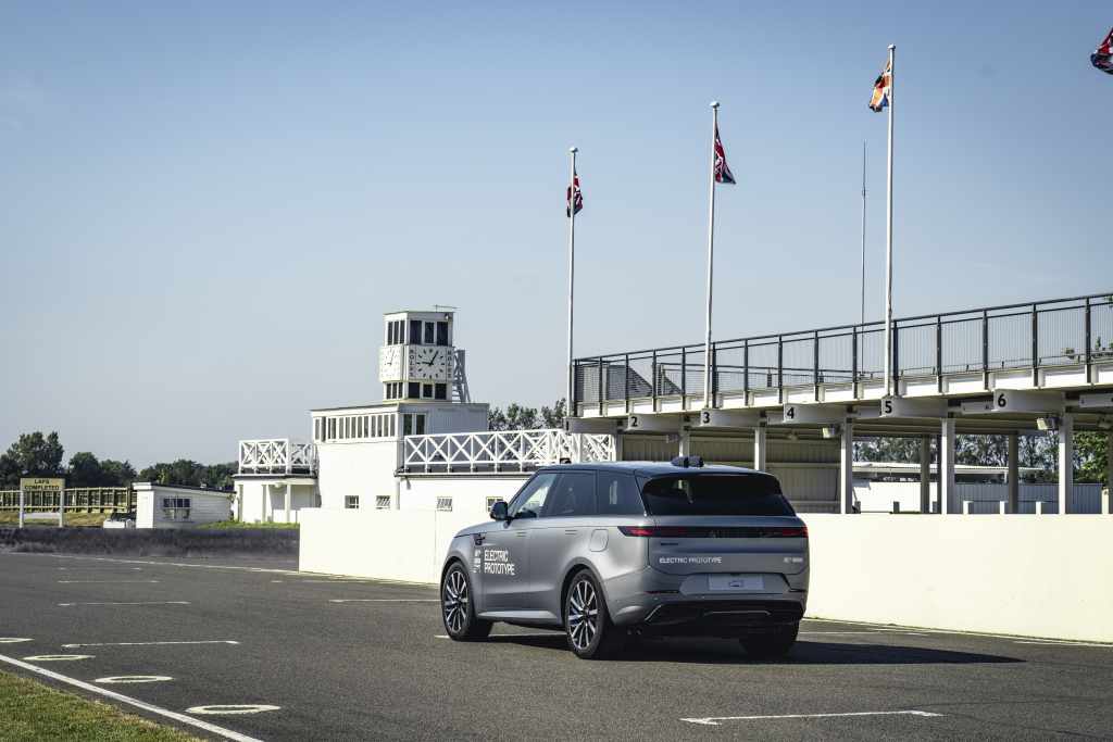 Range Rover Sport Electric prototype at Goodwood Festival of Speed