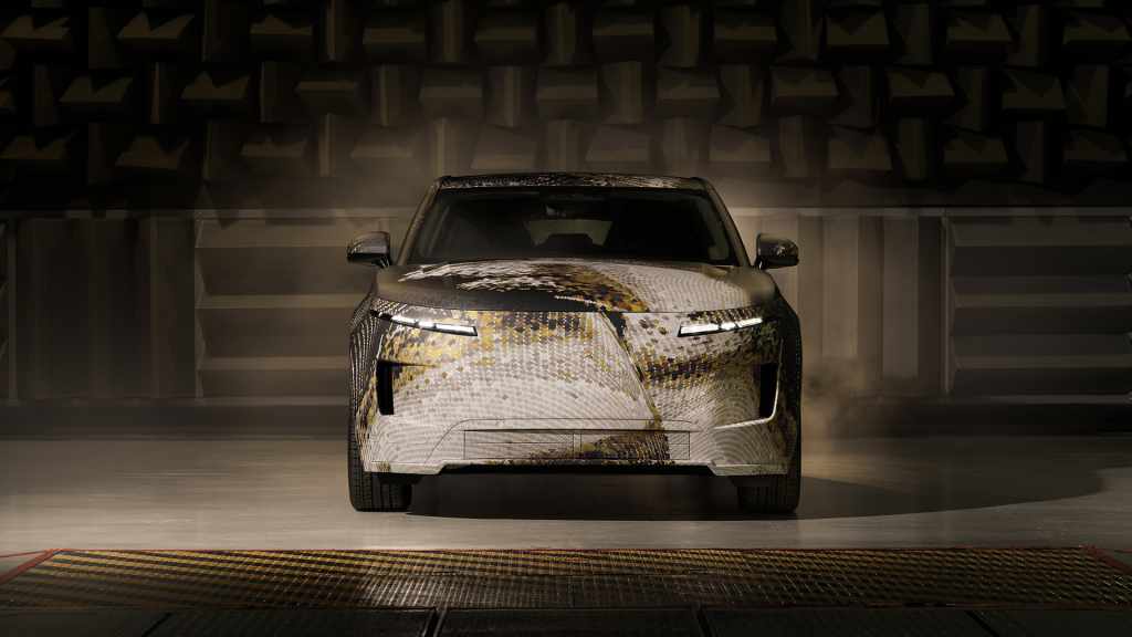 Range Rover GT front profile prototype
