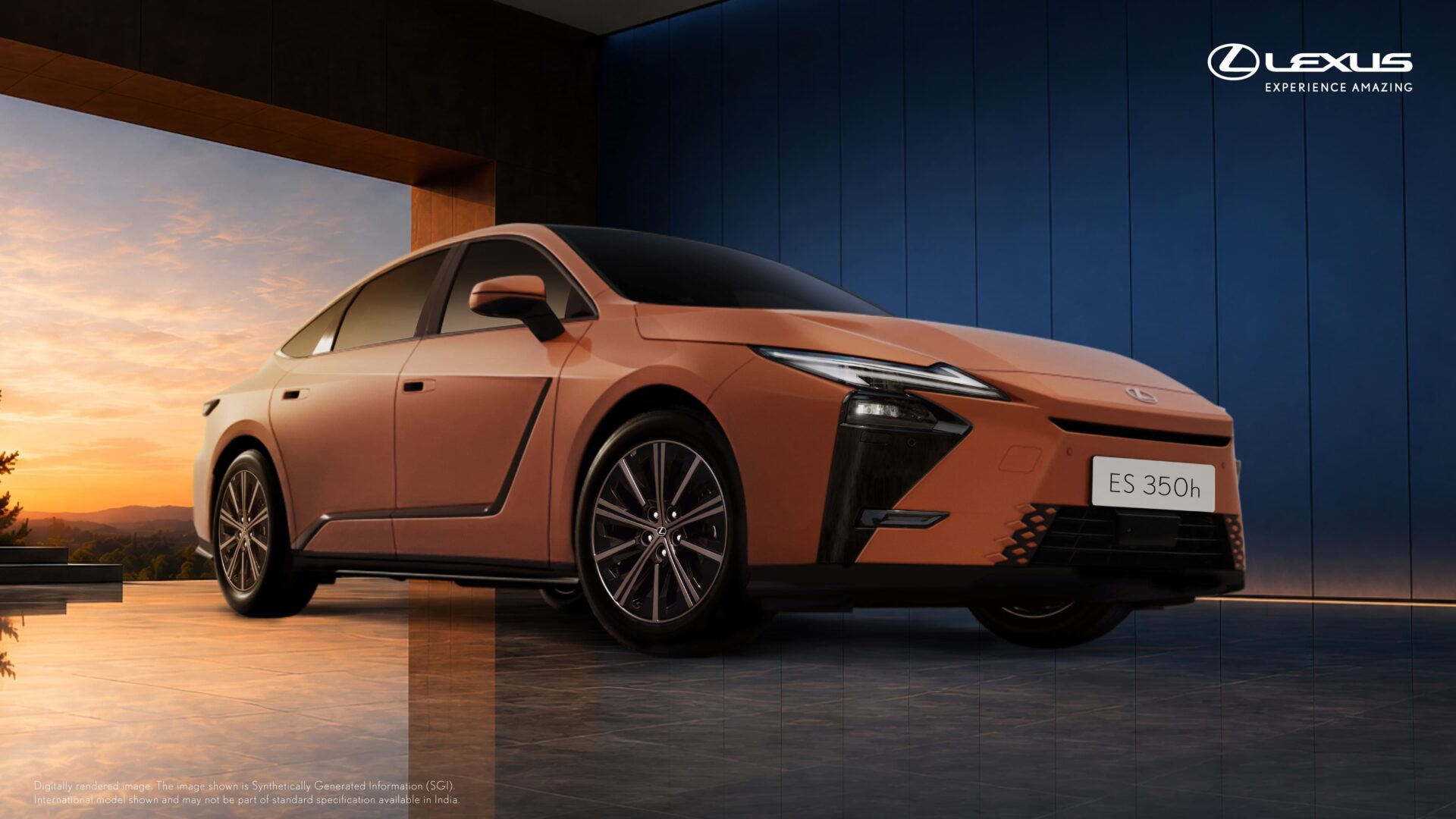 All-new Lexus ES 350h exterior