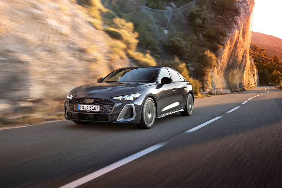 Audi A6 safety and crash protection technology