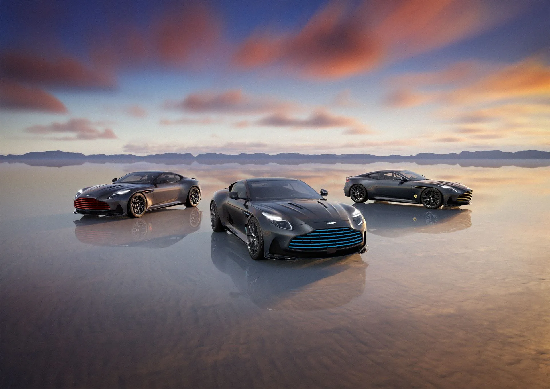 Aston Martin Celebrates Racing Heritage With Three Bespoke DB12 S Models at Monterey Car Week
