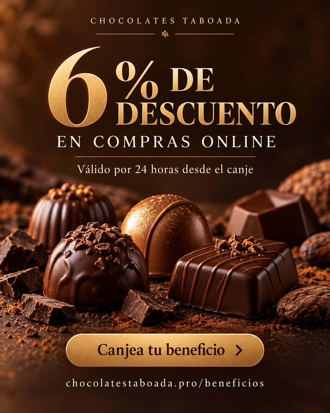 Descuento del 6% compra online