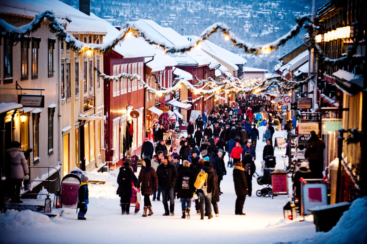 Forjulstur med tog til Røros - Aller travel