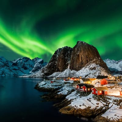 Knitting under the Aurora Borealis Cruise