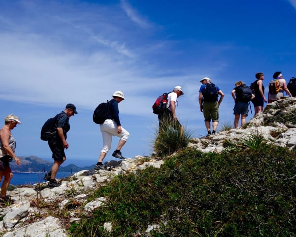 2.vandring: Mirador de ses Barques - Cala Tuent (F, L, M)