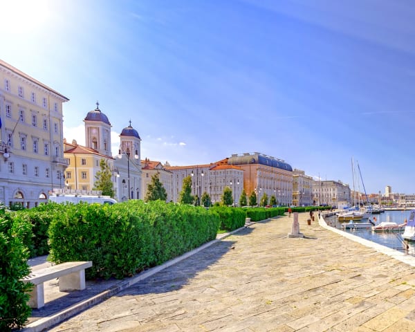 Fridag / Ekstra utflukt til Trieste i Italia og Piran i Slovenia (F, M)