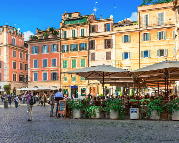 Julaften - besk i Trastevere og Petersplassen (F, M)