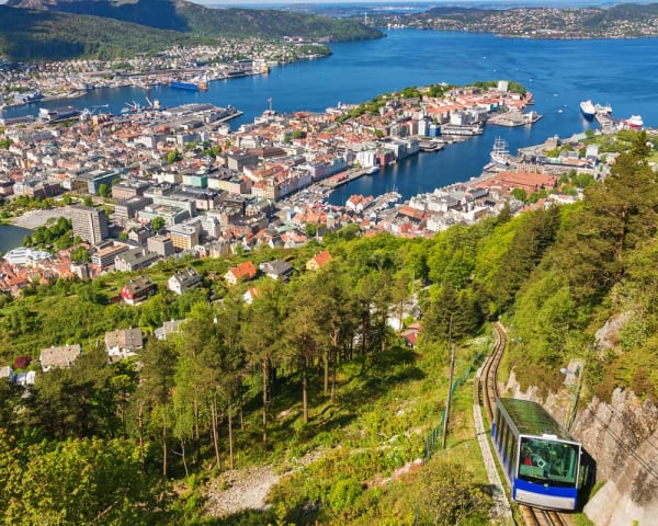 Bergen - ombordstigning