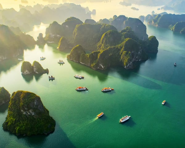 Halongbukten, Vietnam (F, L, M)