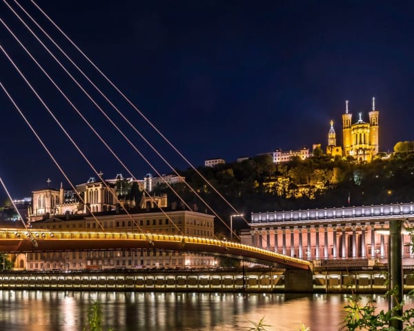 Ankomst Lyon (F)